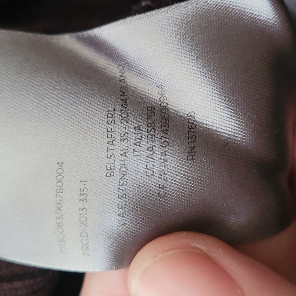 Belstaff New Wool Dark Purple Knit Sweater - Picture 10 of 11